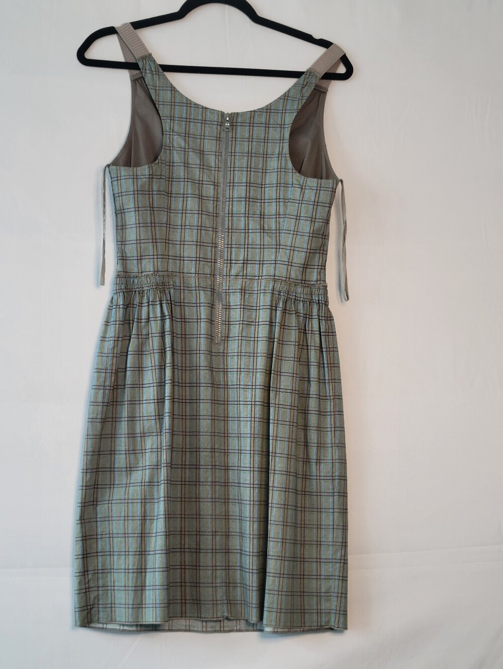 Pada Sleeveless Plaid Day Dress - Picture 2 of 8
